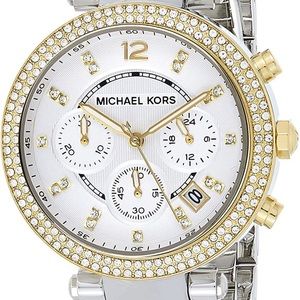 Michael Kors Women’s Parker Two-Tone Watch MK5626